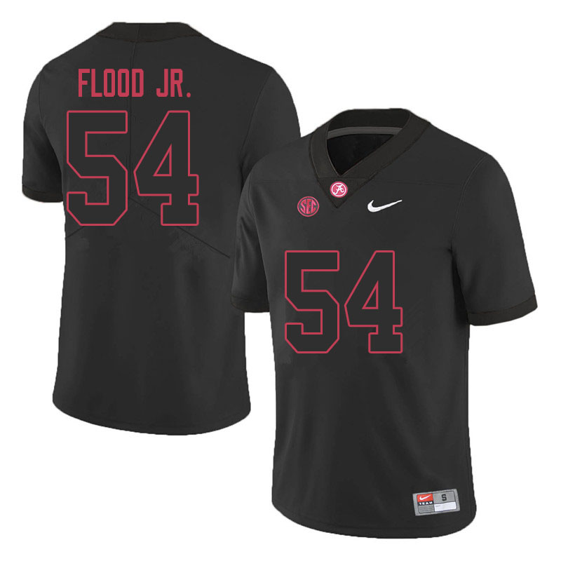 Men's Alabama Crimson Tide Kyle Flood Jr. #54 2020 Black College Stitched Football Jersey 23QB076FG